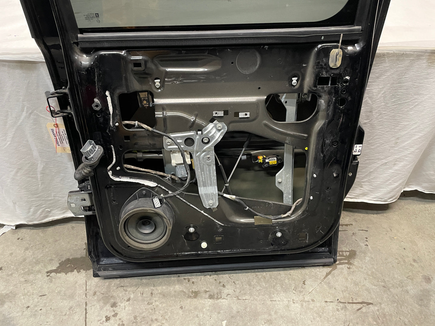 2013 GMC Sierra C1500 SLE RH Passenger Rear Exterior Door Black OEM - Day's Parts Yard