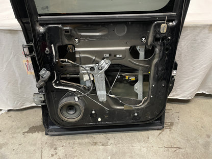 2013 GMC Sierra C1500 SLE RH Passenger Rear Exterior Door Black OEM - Day's Parts Yard