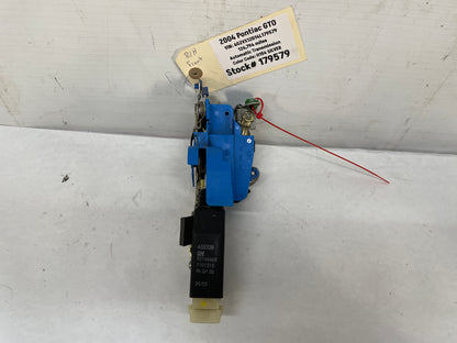 2004 Pontiac GTO LH Driver Door Lock Actuator Assembly OEM