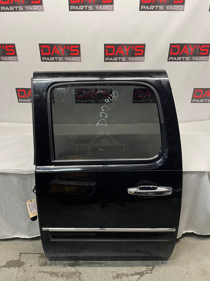 2013 GMC Sierra C1500 SLE LH Driver Rear Exterior Door Black OEM - Day's Parts Yard