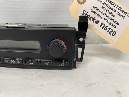 2008 Chevy Corvette HVAC Climate Control Switch OEM - Day's Parts Yard