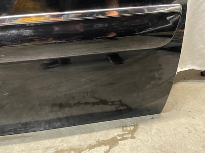2013 GMC Sierra C1500 SLE LH Driver Rear Exterior Door Black OEM - Day's Parts Yard