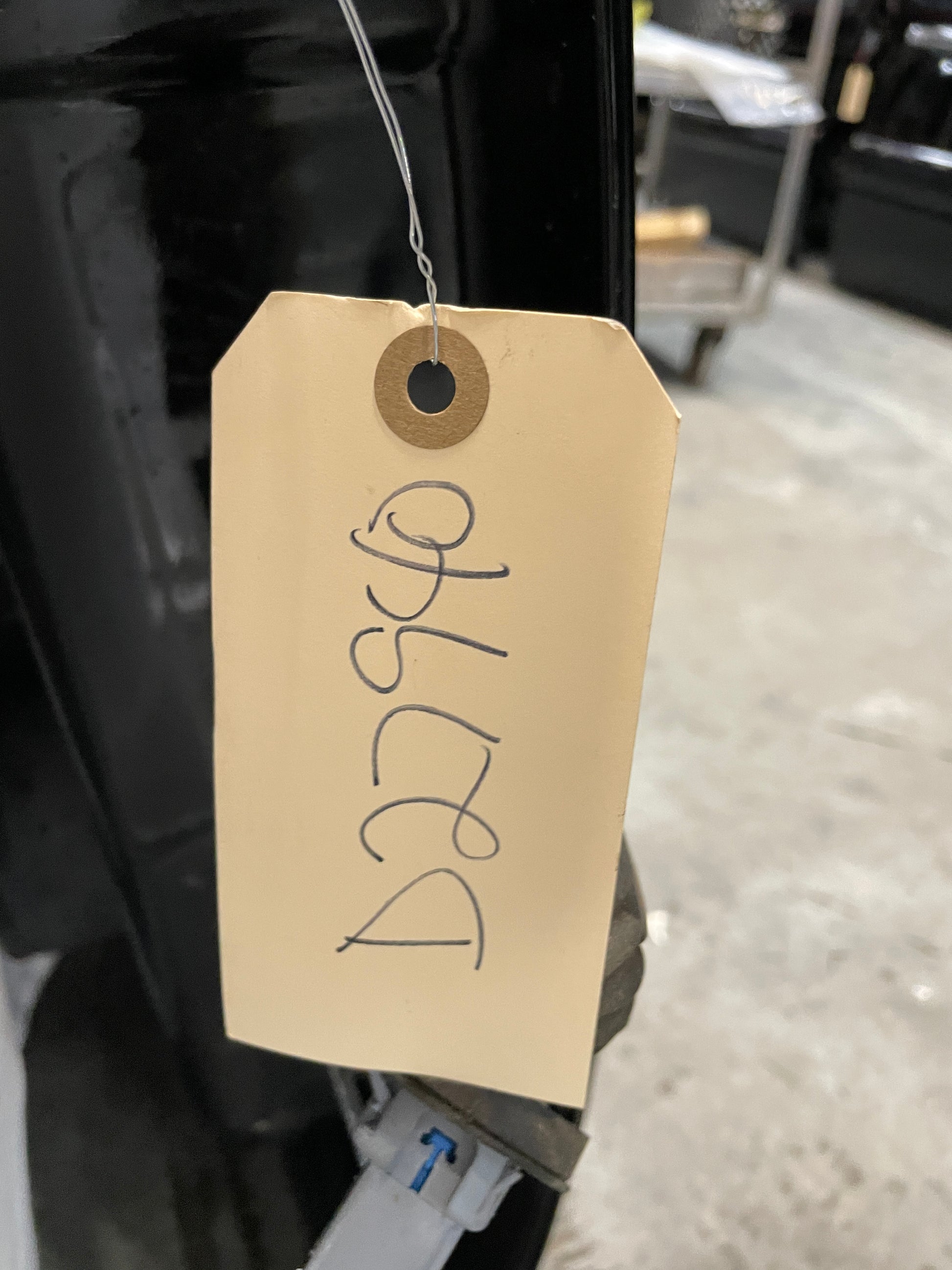 2013 GMC Sierra C1500 SLE LH Driver Rear Exterior Door Black OEM - Day's Parts Yard