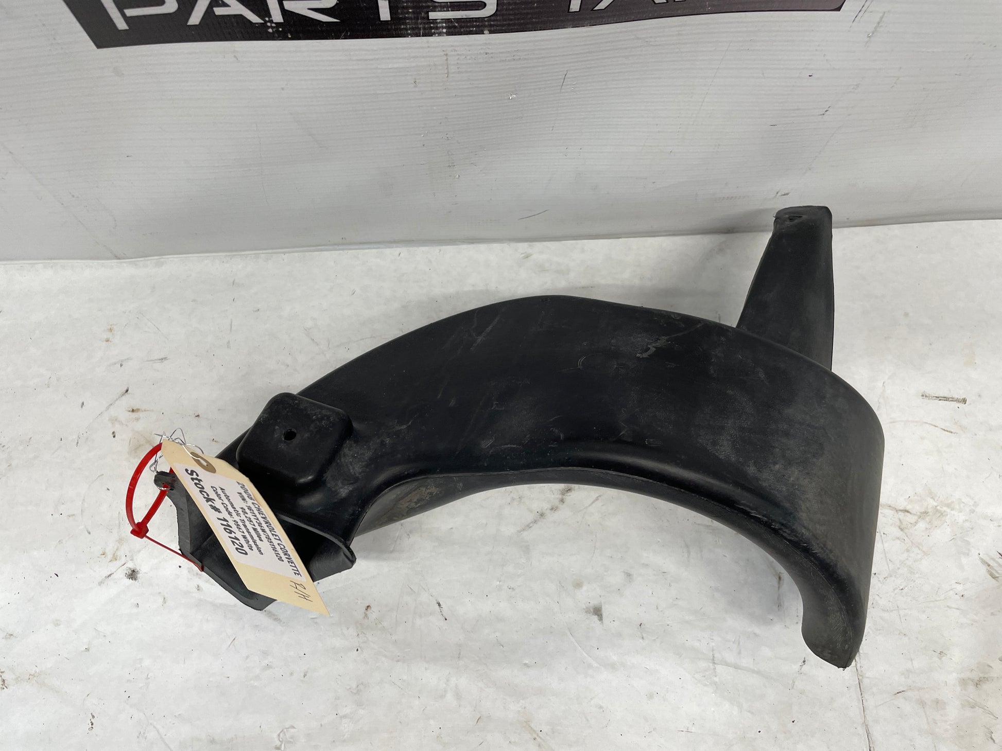 2008 Chevy Corvette RH Passenger Rear Brake Cooling Duct OEM - Day's Parts Yard