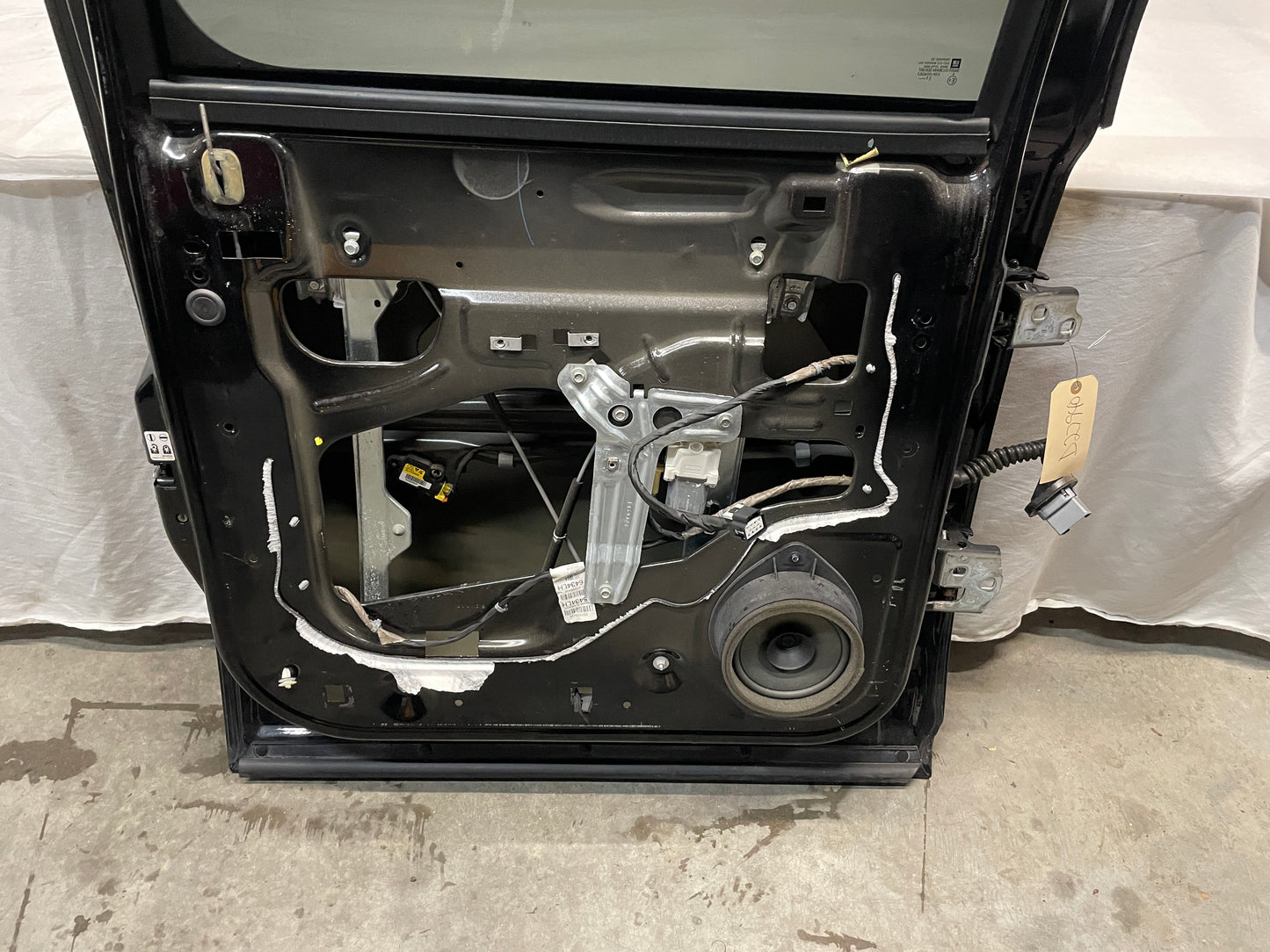 2013 GMC Sierra C1500 SLE LH Driver Rear Exterior Door Black OEM - Day's Parts Yard