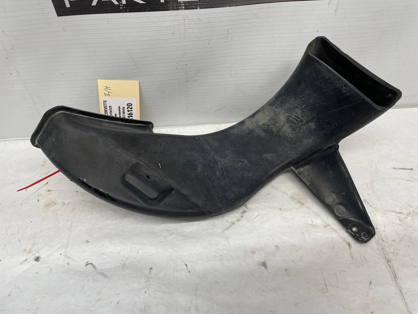 2008 Chevy Corvette RH Passenger Rear Brake Cooling Duct OEM - Day's Parts Yard