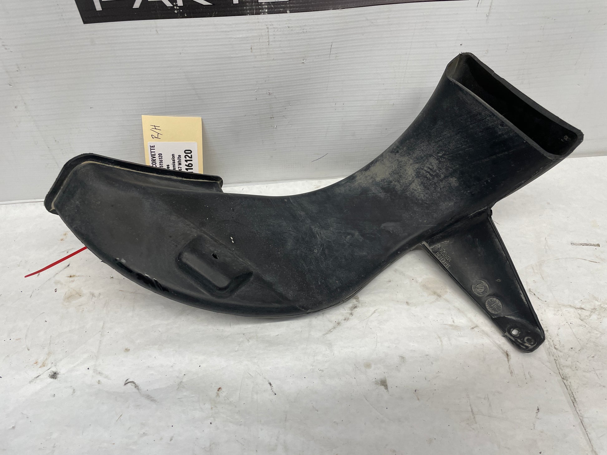 2008 Chevy Corvette RH Passenger Rear Brake Cooling Duct OEM - Day's Parts Yard