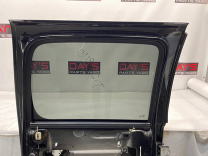 2013 GMC Sierra C1500 SLE LH Driver Rear Exterior Door Black OEM - Day's Parts Yard