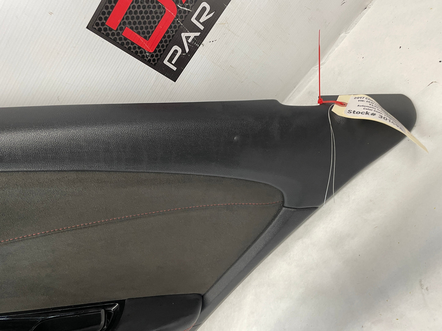2017 Chevy SS Sedan RH Passenger Rear Interior Door Panel Trim OEM