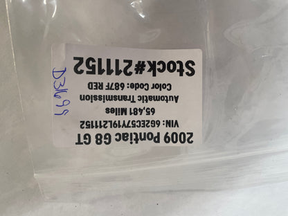 2009 Pontiac G8 GT High Tone Horn OEM - Day's Parts Yard