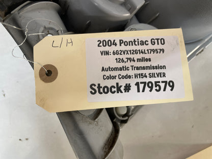 2004 Pontiac GTO LH Driver Taillight Tail Light Lamp OEM