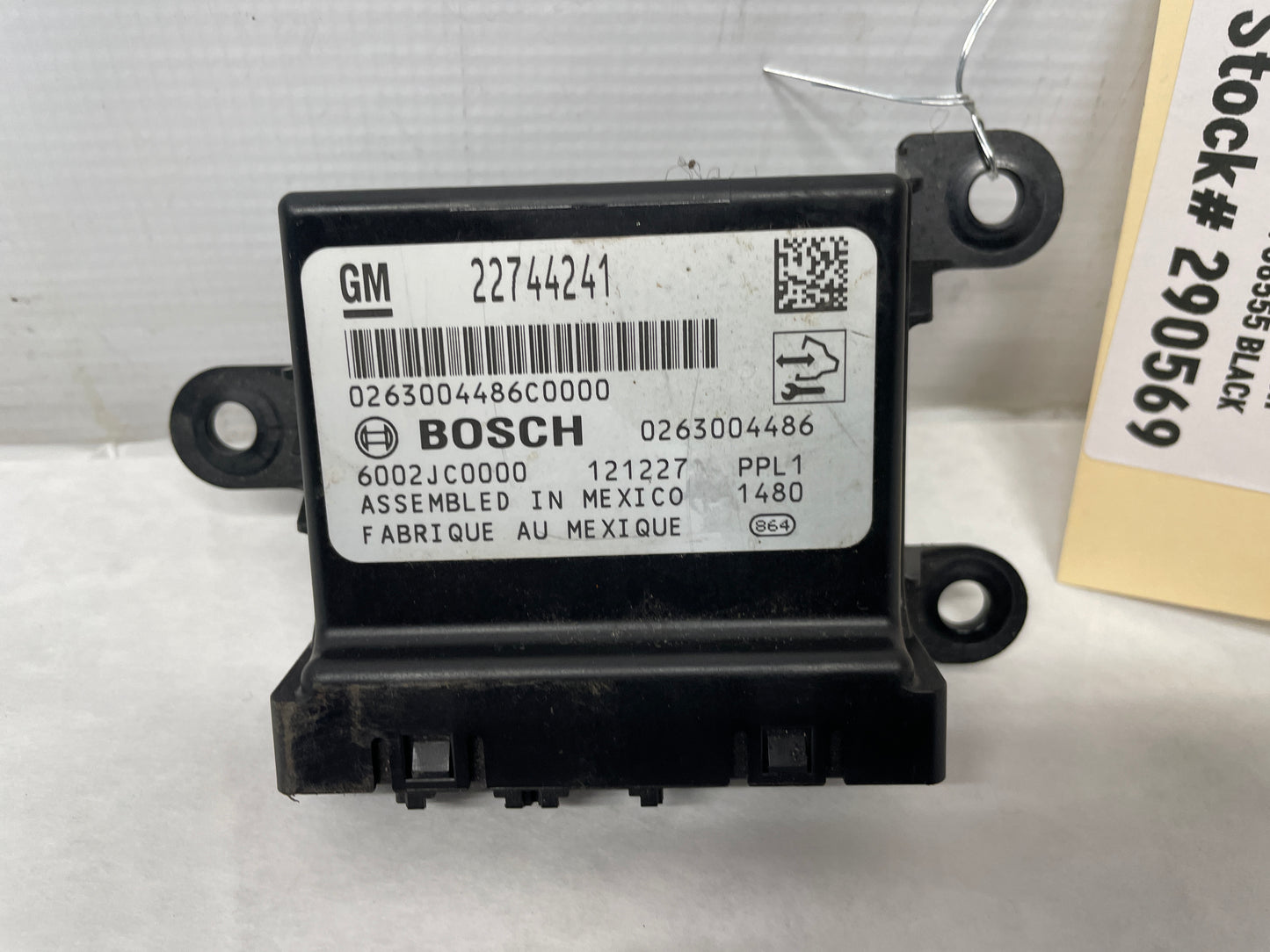 2013 GMC Sierra C1500 SLE Rear Park Assist Module  OEM - Day's Parts Yard