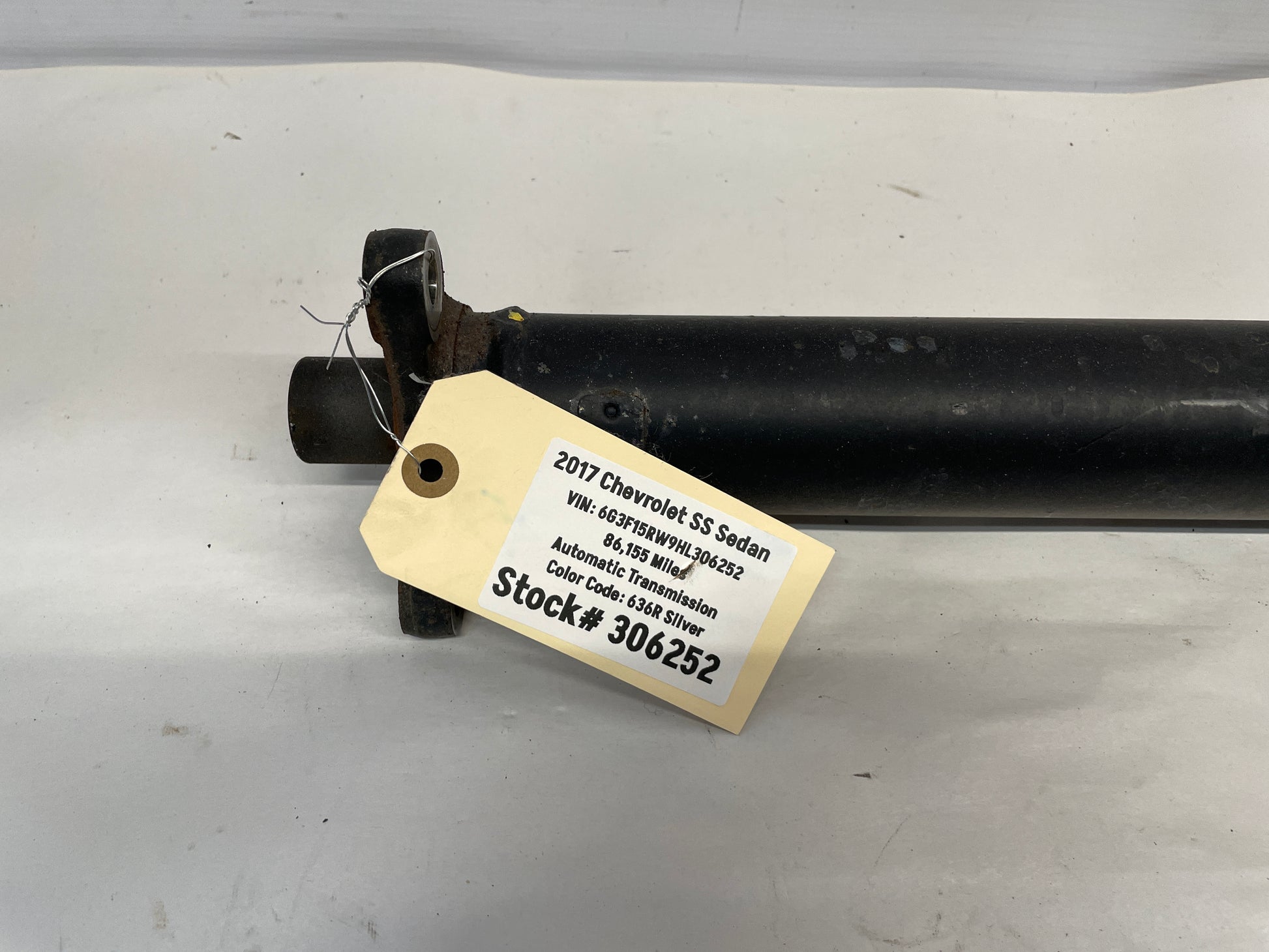 2017 Chevrolet SS Sedan Drive Shaft Driveshaft OEM - Day's Parts Yard