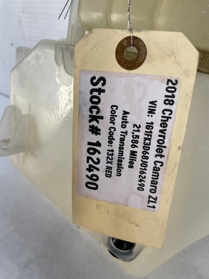 2018 Chevy Camaro ZL1 Engine Coolant Recovery Reservoir Surge Tank OEM