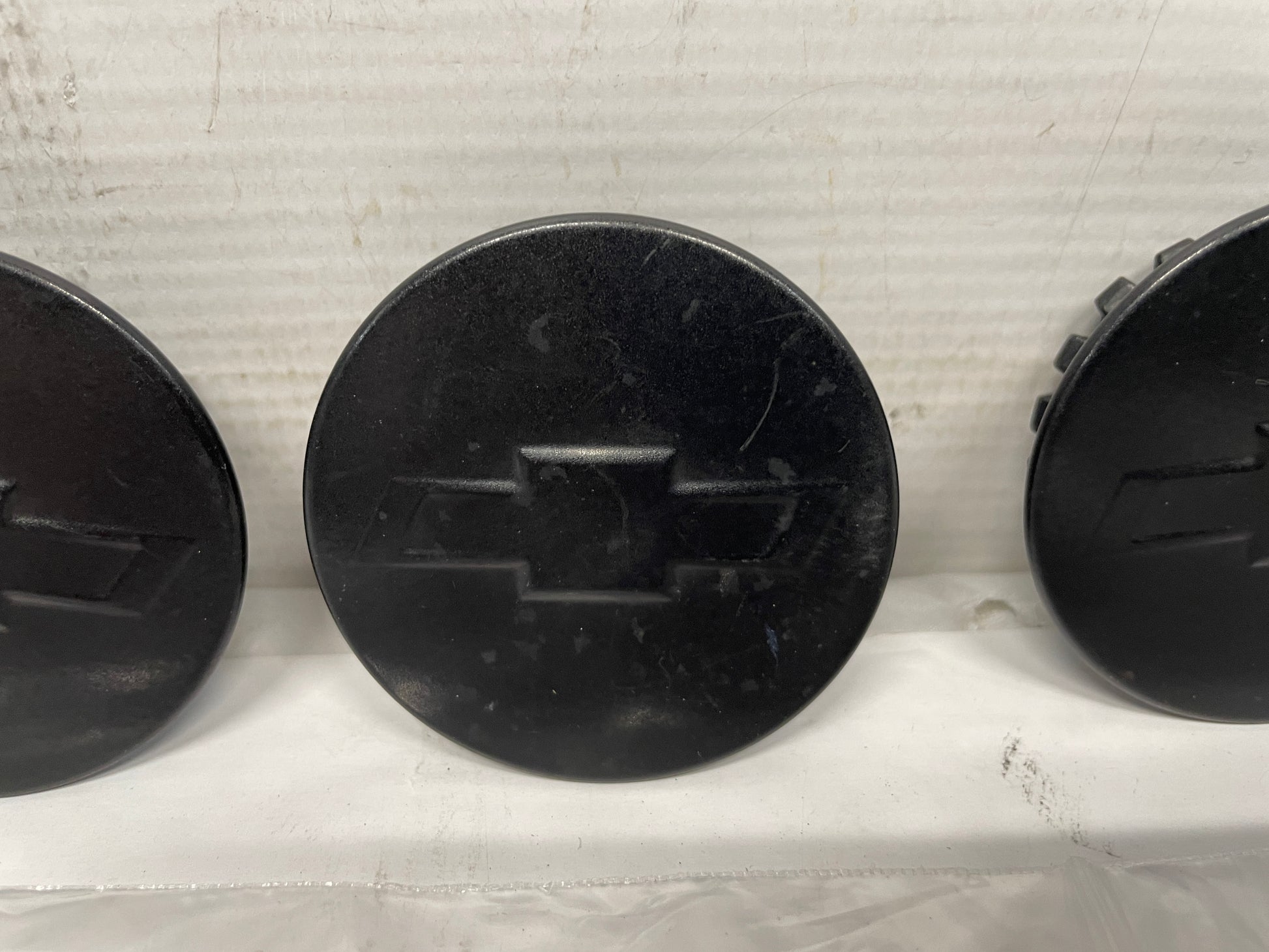 2014 Chevy Camaro ZL1 Wheel Center Cap Set Black OEM - Day's Parts Yard