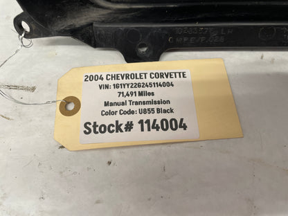 2004 Chevy C5 Corvette LH Driver Fog Light Lamp Deflector Bezel OEM - Day's Parts Yard