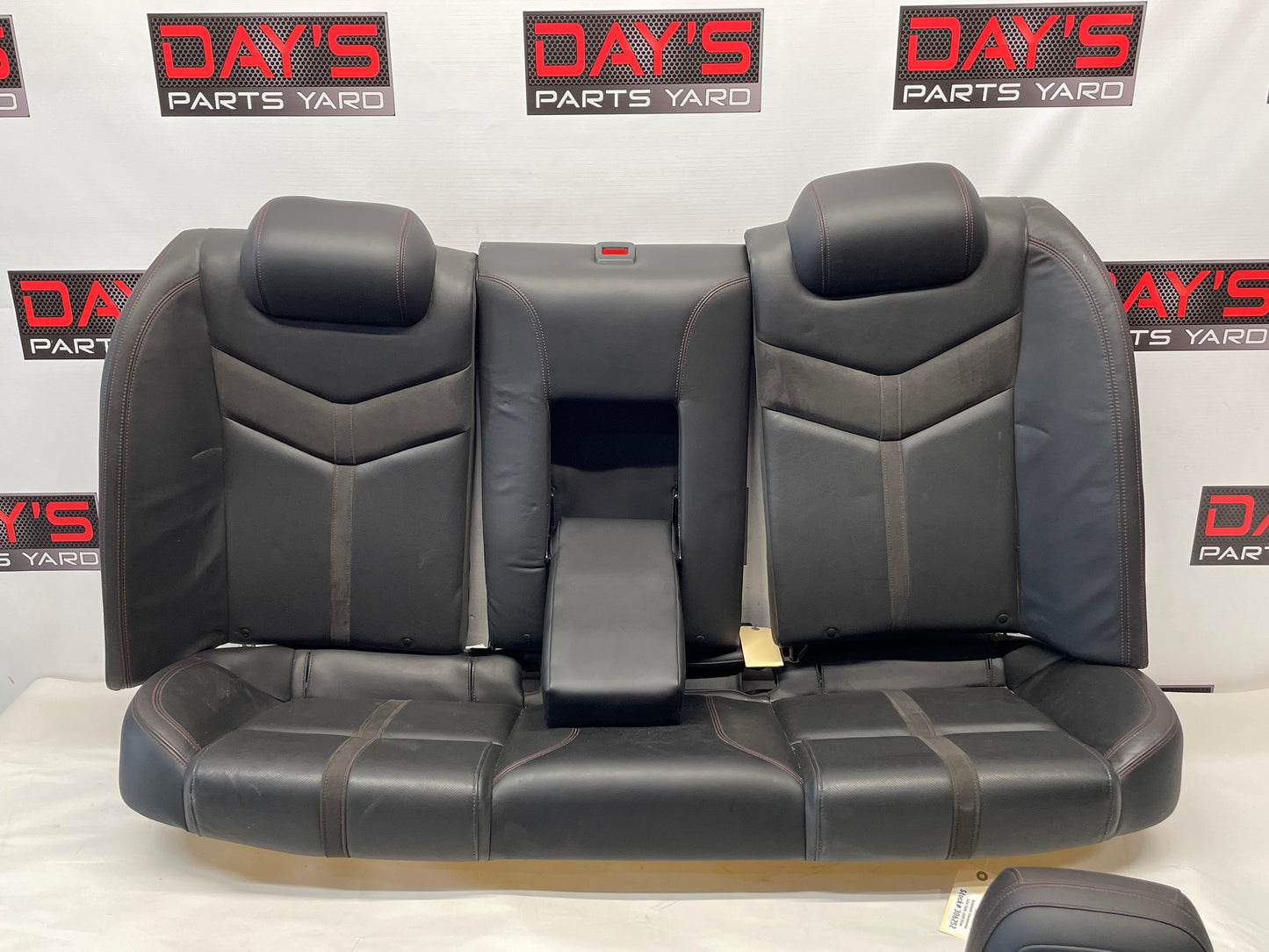 2017 Chevy SS Sedan Seats Rears Only Black Leather OEM