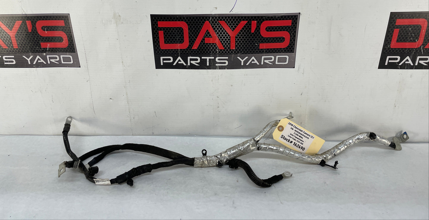 2018 Chevy Camaro ZL1 Battery Alternator Starter Cable Charging Harness OEM