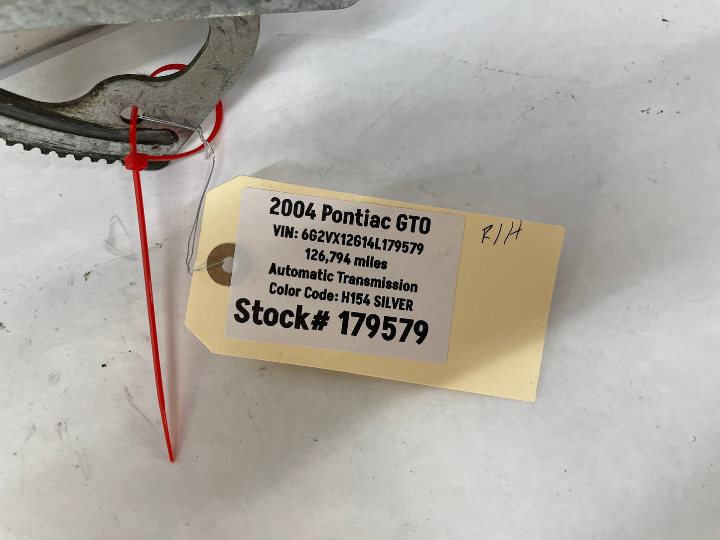 2004 Pontiac GTO RH Passenger Window Regulator w/ Motor OEM