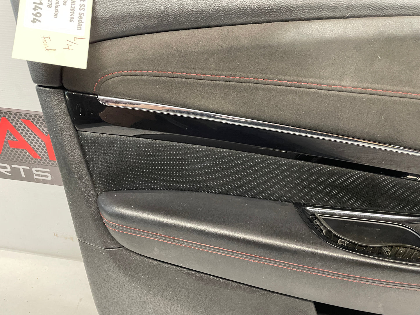 2017 Chevrolet SS Sedan LH Driver Front Interior Door Panel OEM