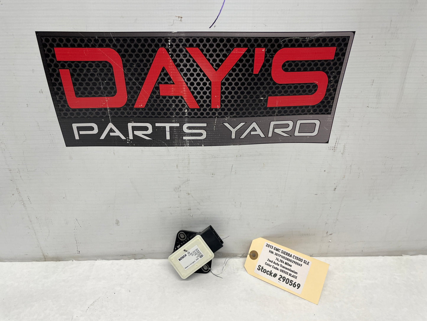 2013 GMC Sierra C1500 SLE Yaw Rate Sensor Module OEM - Day's Parts Yard