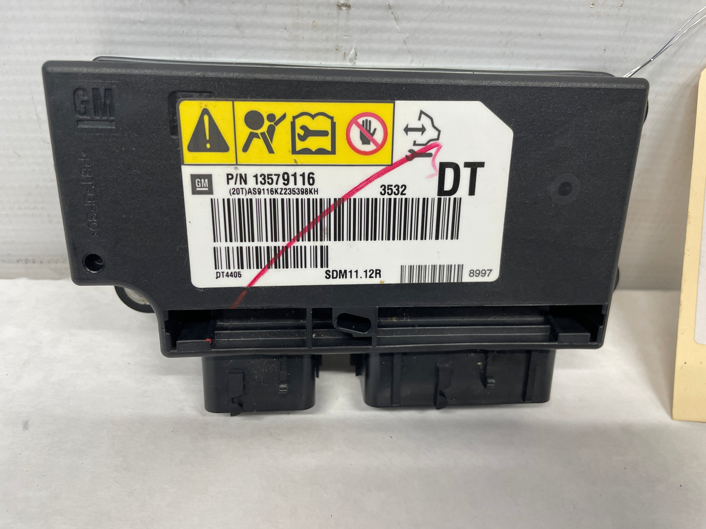 2013 GMC Sierra C1500 SLE Supplemental Restraint System-Sdm Module OEM - Day's Parts Yard