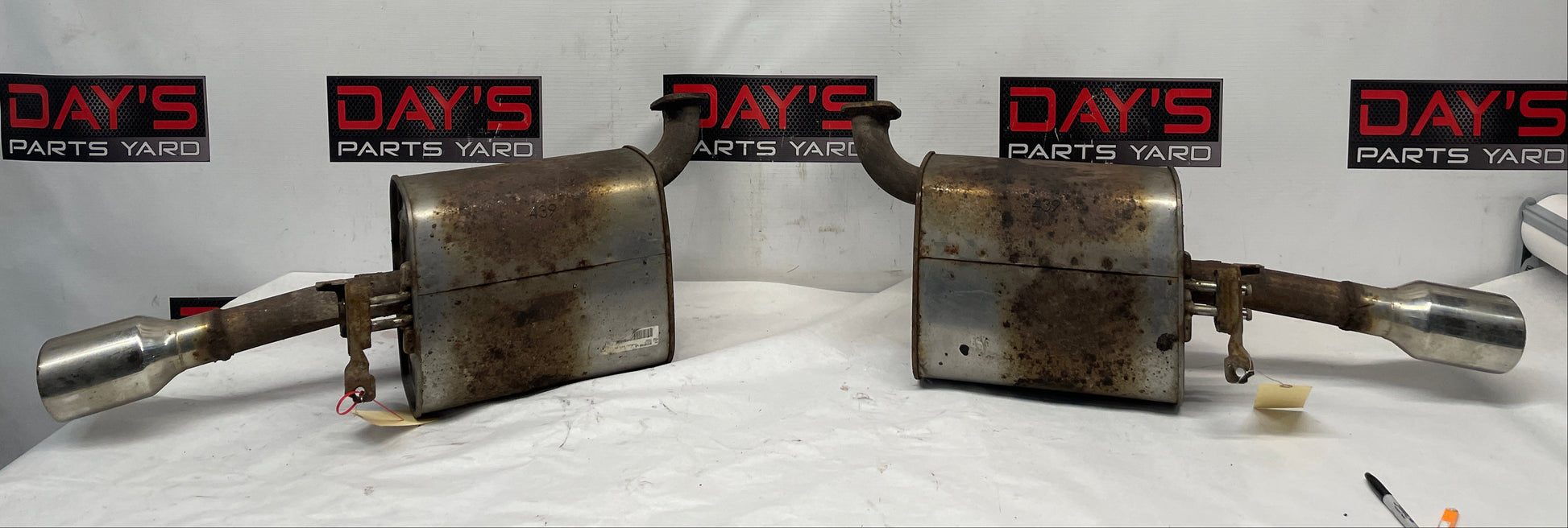 2013 Chevy Caprice Factory OEM Exhaust Mufflers Set - Day's Parts Yard
