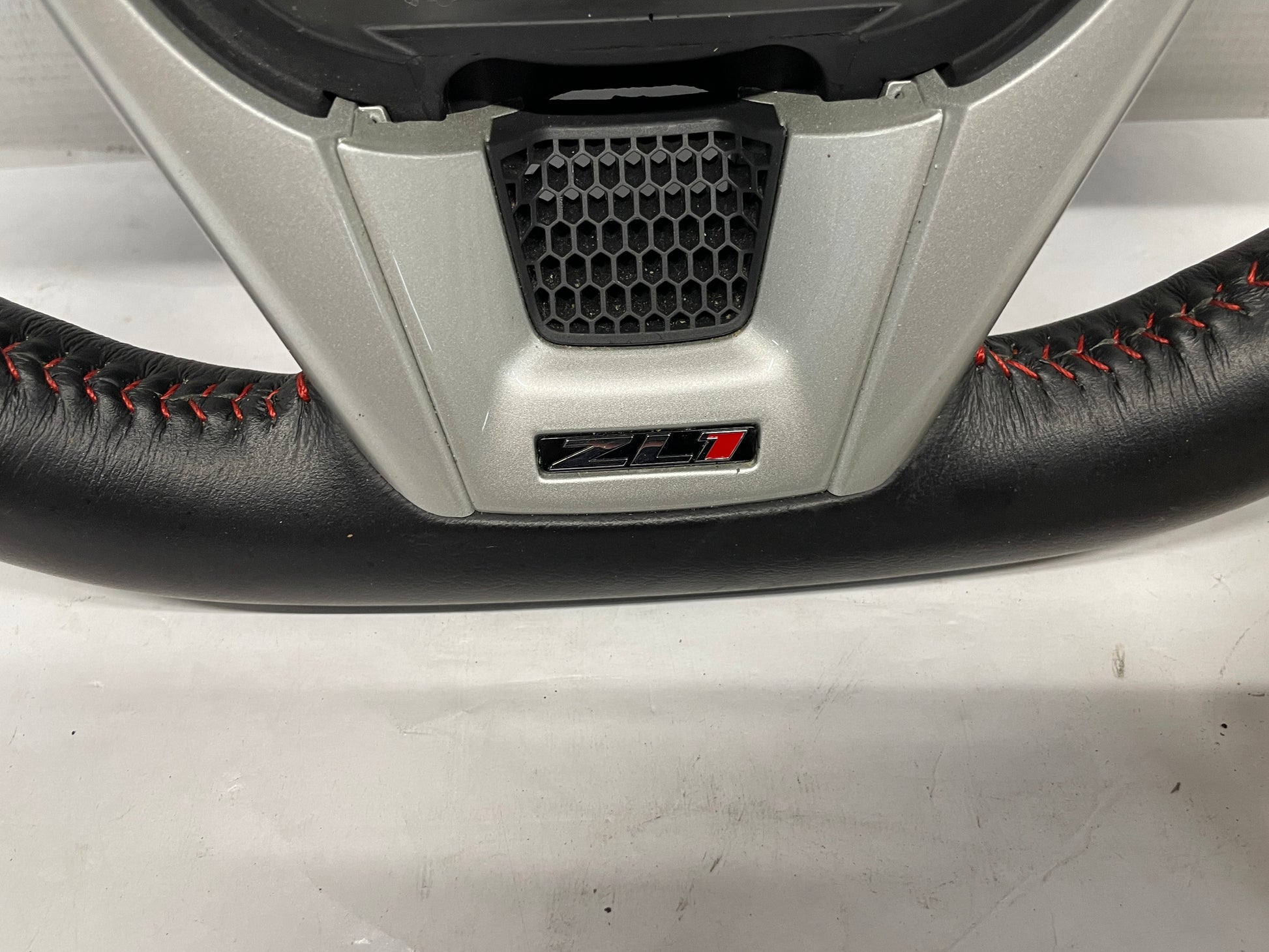2014 Chevy Camaro ZL1 Convertible Steering Wheel w/ Buttons Black Leather OEM - Day's Parts Yard