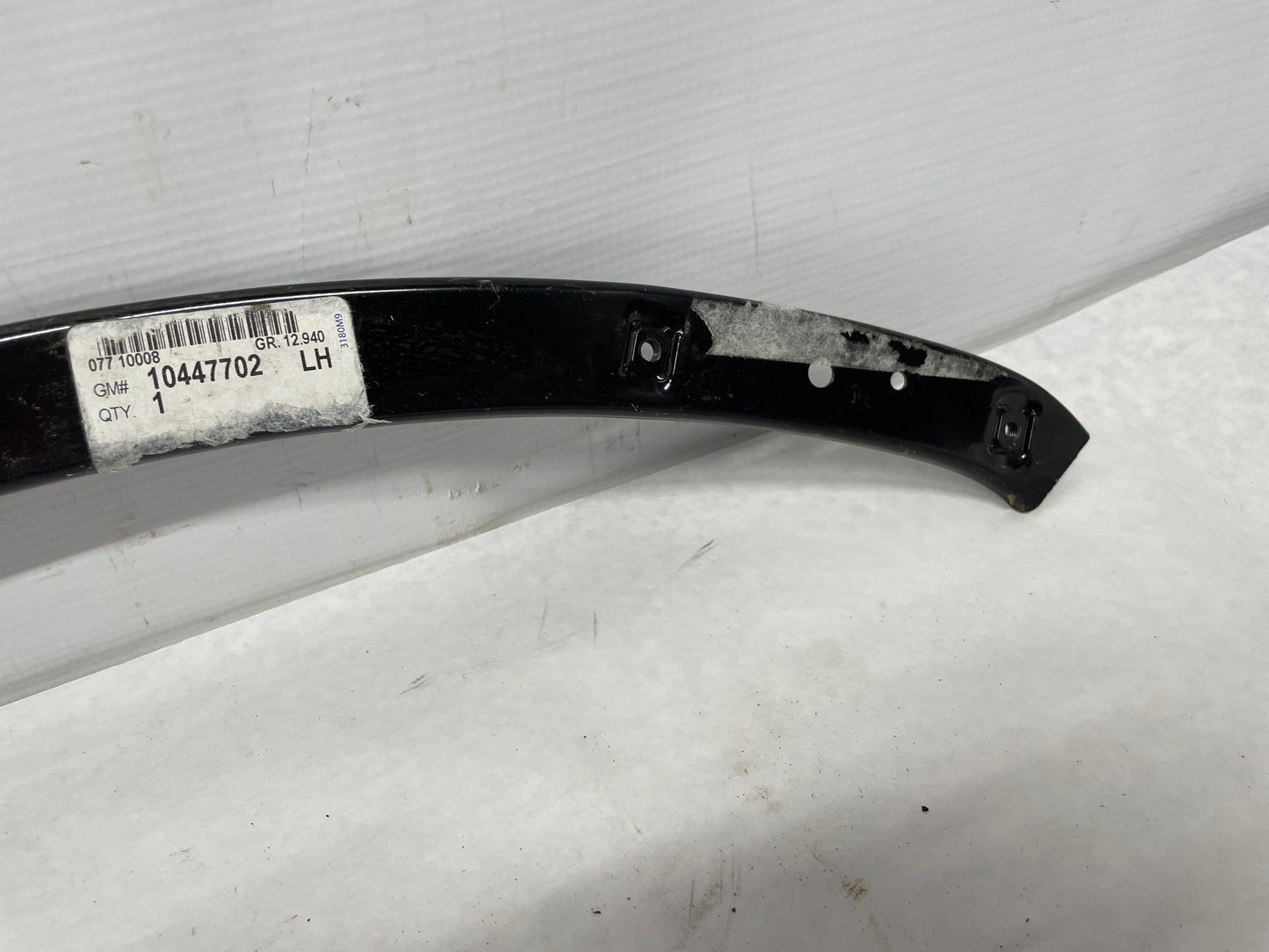 2008 Chevy Corvette LH Driver Quarter Panel Fender Reinforce Bracket OEM - Day's Parts Yard