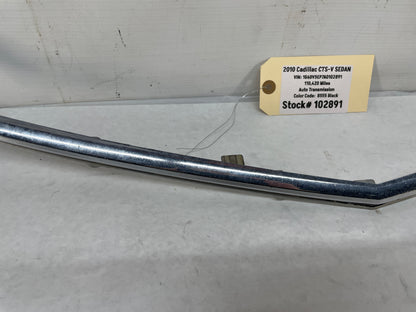 2010 Cadillac CTS-V Sedan Front Bumper Upper Grille Trim Ring OEM
