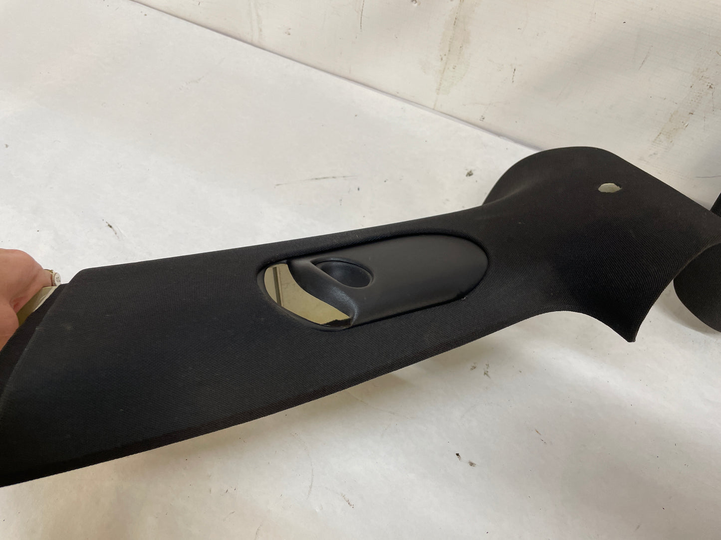 2004 Pontiac GTO RH & LH Interior Upper B Pillar Seat Belt Trim Panel Moldings OEM