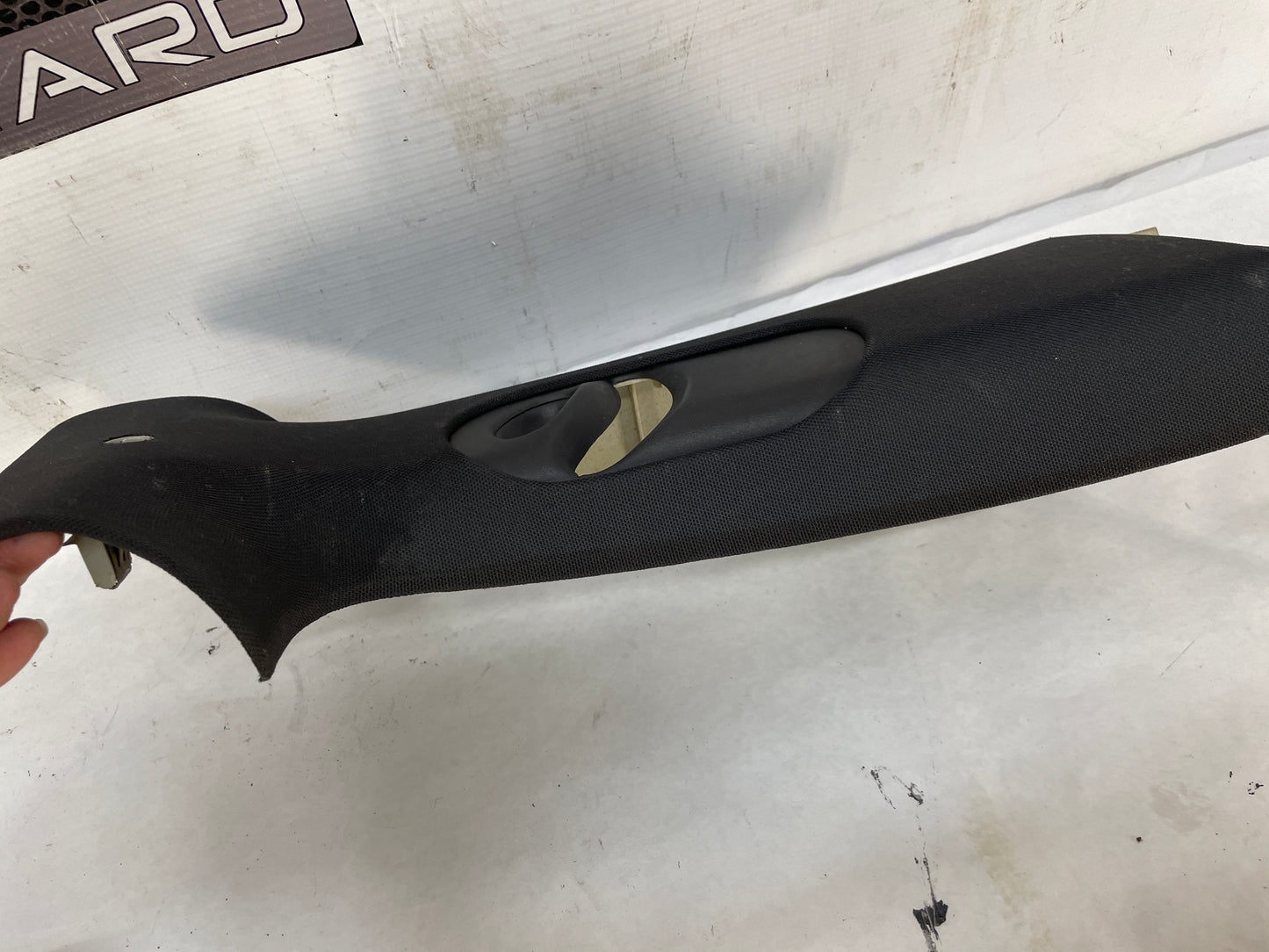 2004 Pontiac GTO RH & LH Interior Upper B Pillar Seat Belt Trim Panel Moldings OEM