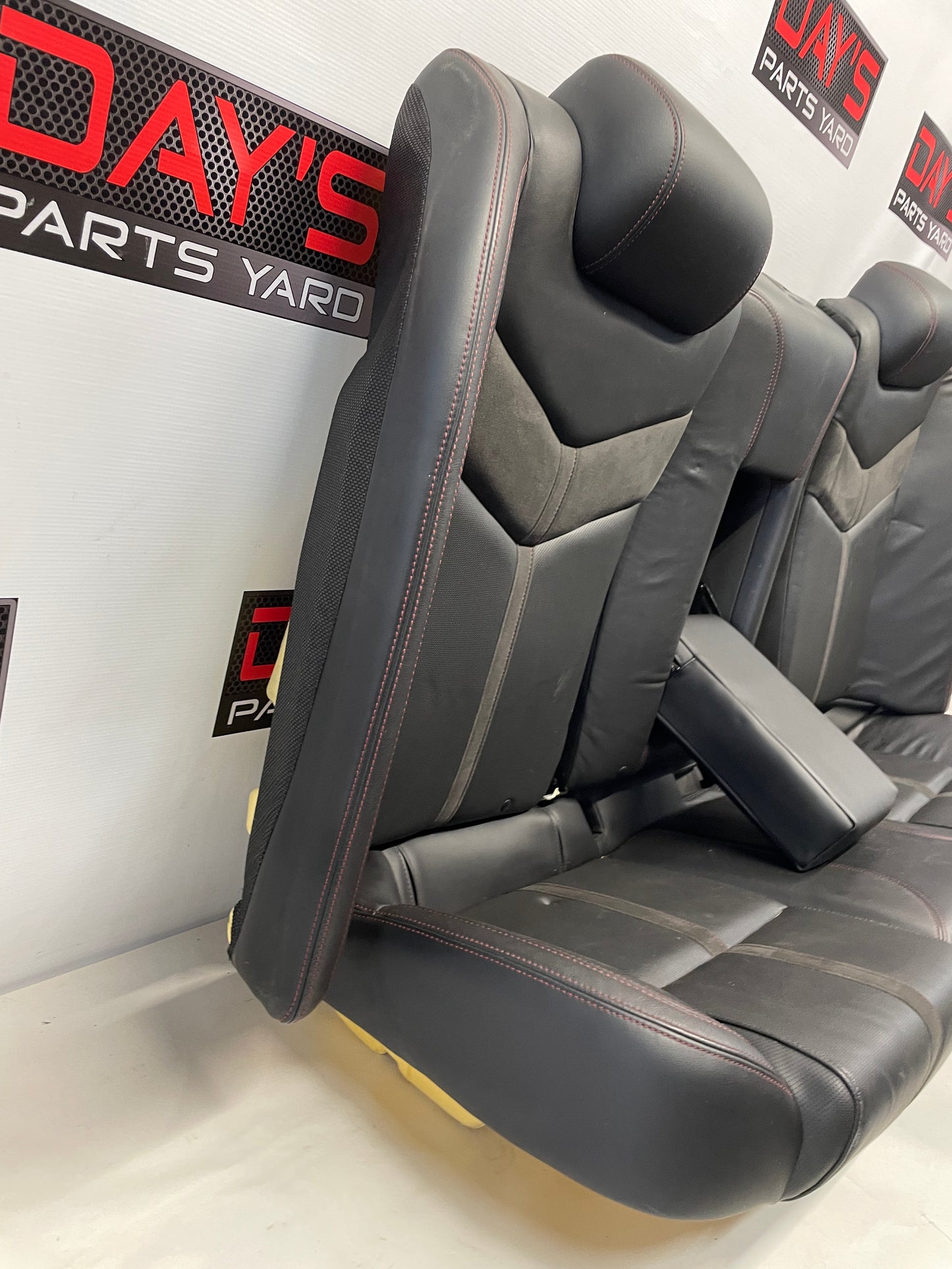 2017 Chevy SS Sedan Seats Rears Only Black Leather OEM