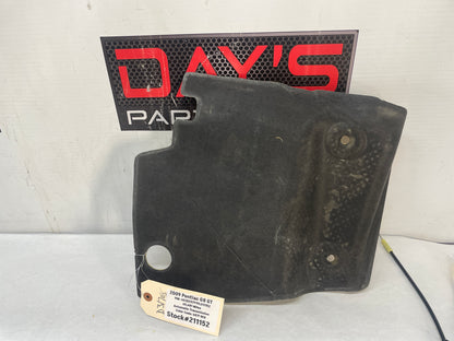 2009 Pontiac G8 GT Fire Wall Engine Bay Felt Heat Shield OEM ???? - Day's Parts Yard