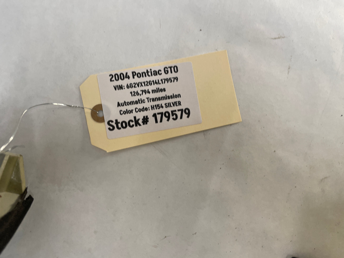 2004 Pontiac GTO RH & LH Interior Upper B Pillar Seat Belt Trim Panel Moldings OEM