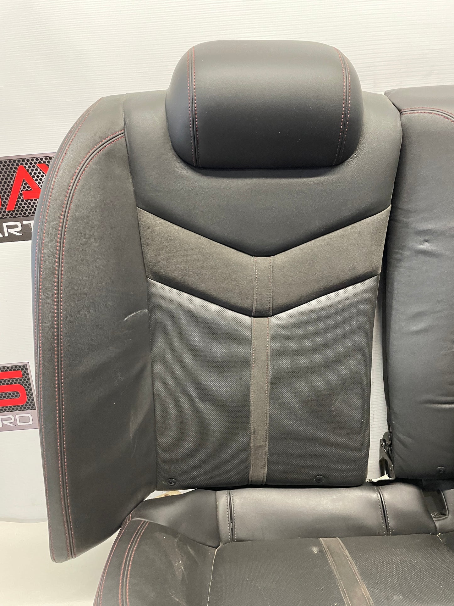 2017 Chevy SS Sedan Seats Rears Only Black Leather OEM