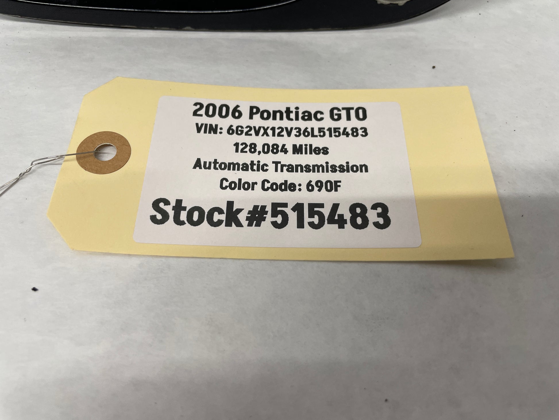 2006 Pontiac GTO LH Driver Exterior Door Handle OEM - Day's Parts Yard