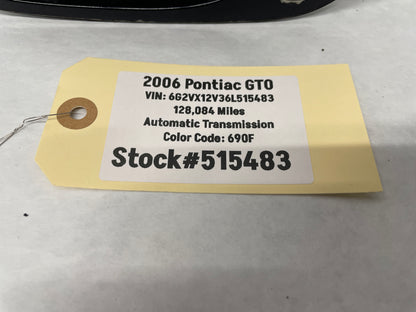 2006 Pontiac GTO LH Driver Exterior Door Handle OEM - Day's Parts Yard