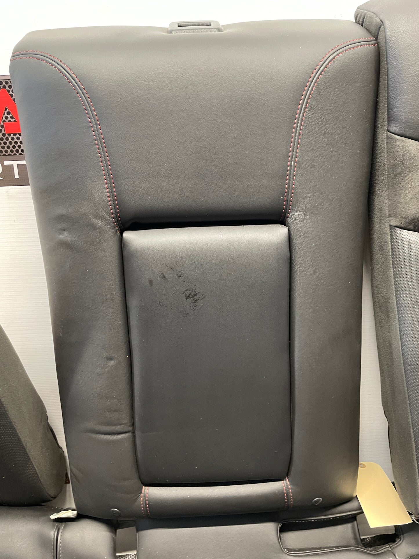 2017 Chevy SS Sedan Seats Rears Only Black Leather OEM