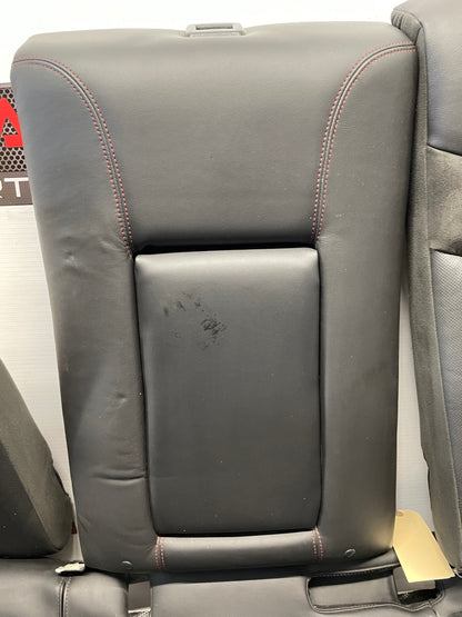 2017 Chevy SS Sedan Seats Rears Only Black Leather OEM