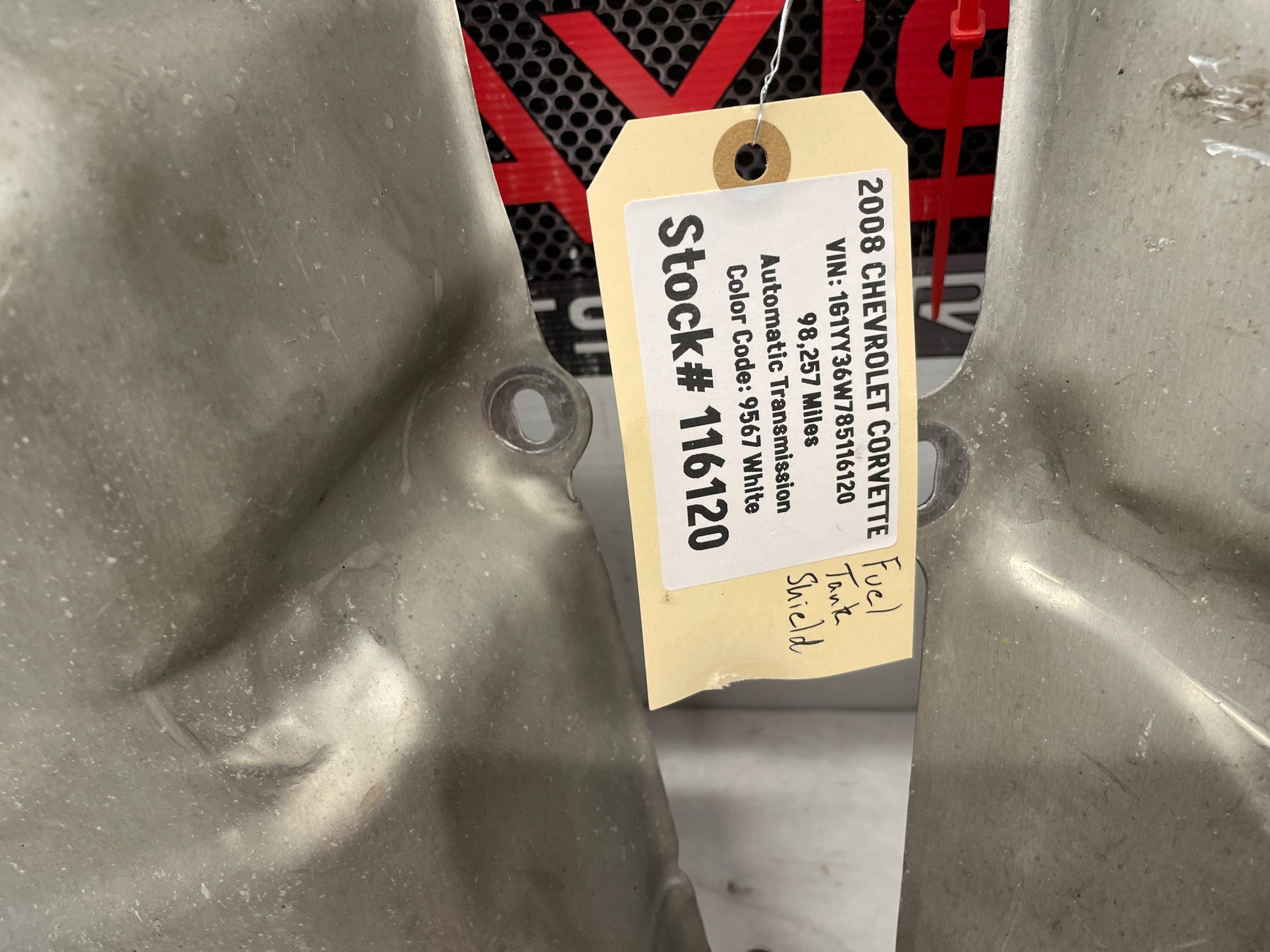 2008 Chevy Corvette RH & LH Fuel Tank Shield OEM - Day's Parts Yard