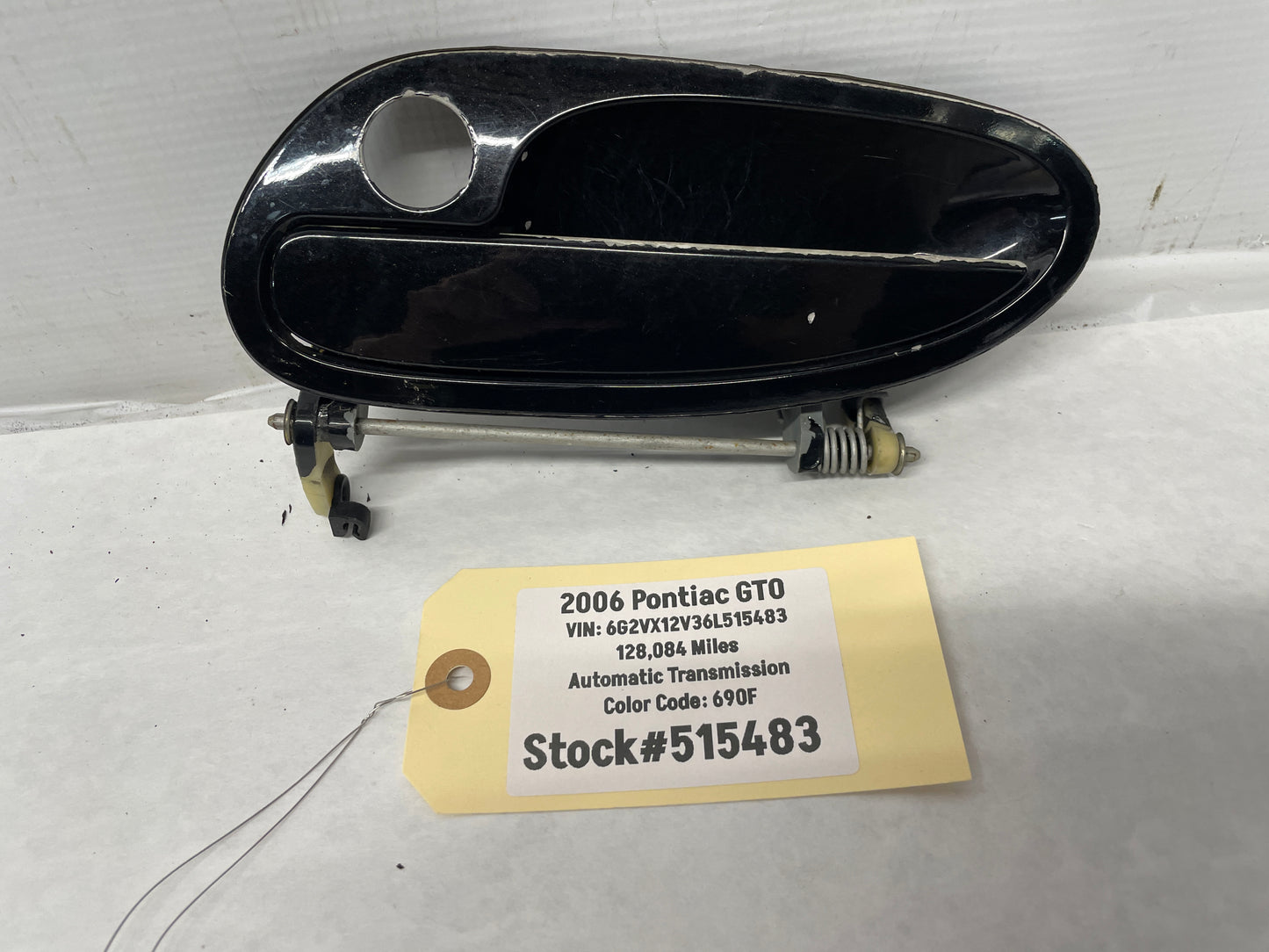 2006 Pontiac GTO LH Driver Exterior Door Handle OEM - Day's Parts Yard
