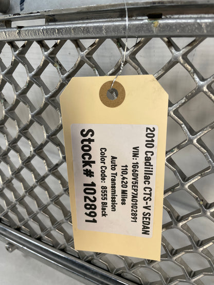 2010 Cadillac CTS-V Sedan Front Bumper Lower Grille OEM