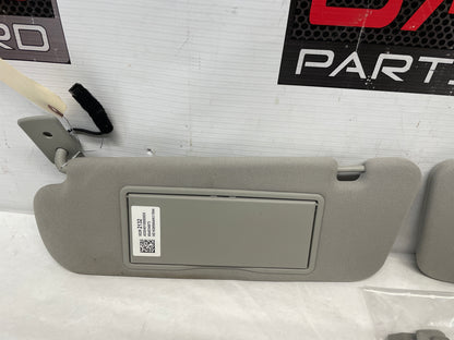 2017 Chevy SS Sedan RH & LH Sun Visor Sunvisor Set w/ Clips OEM