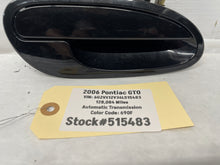2006 Pontiac GTO RH Passenger Exterior Door Handle OEM - Day's Parts Yard