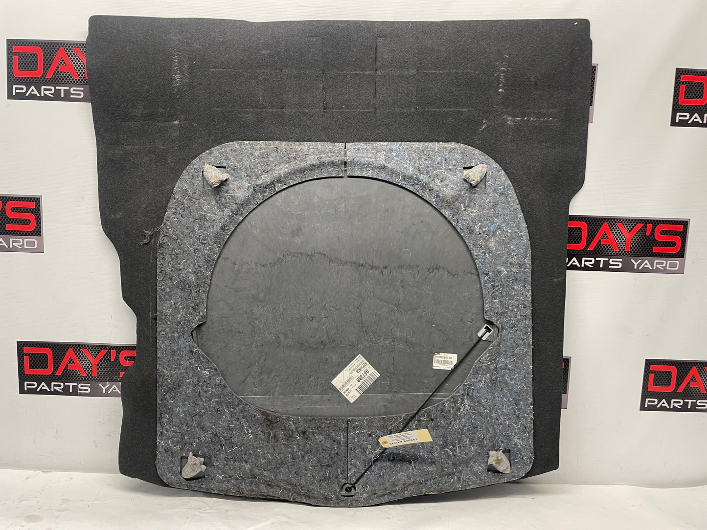 2013 Chevy Caprice Spare Tire Trunk Cargo Compartment Carpet Cover Panel OEM - Day's Parts Yard