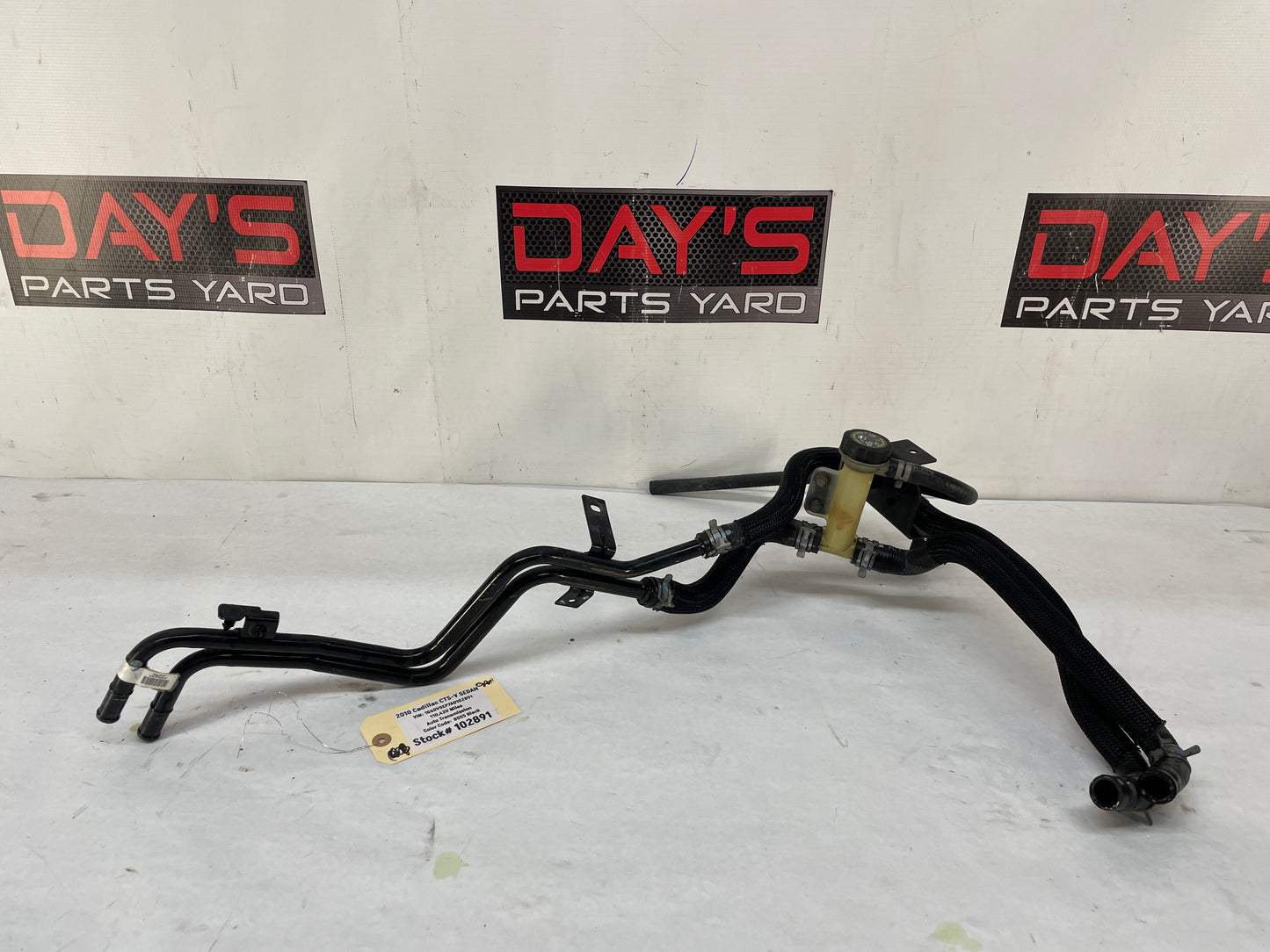 2010 Cadillac CTS-V Sedan Heater Exchanger Intercooler Lines Hoses Tubes OEM