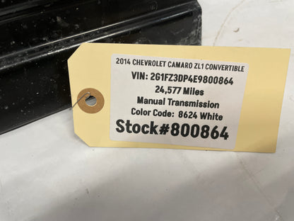 2014 Chevy Camaro ZL1 Convertible Lower Body Tunnel Brace OEM - Day's Parts Yard
