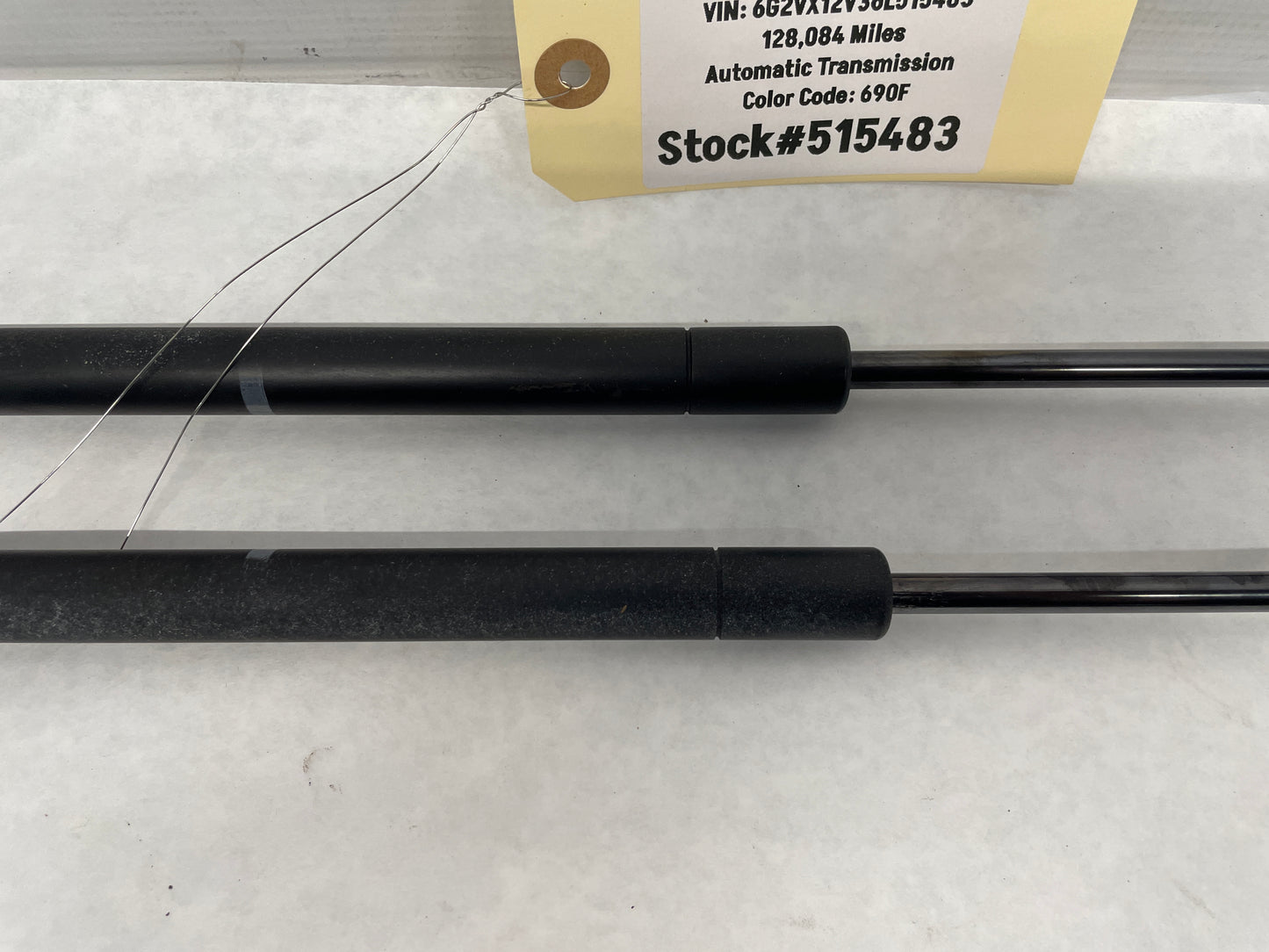 2006 Pontiac GTO RH & LH Hood Gas Lift Support Strut Shocks OEM - Day's Parts Yard