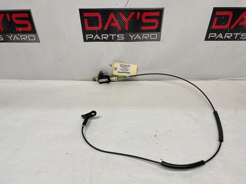 2006 Pontiac GTO Fuel Gas Door Lock Actuator w/ Cable OEM